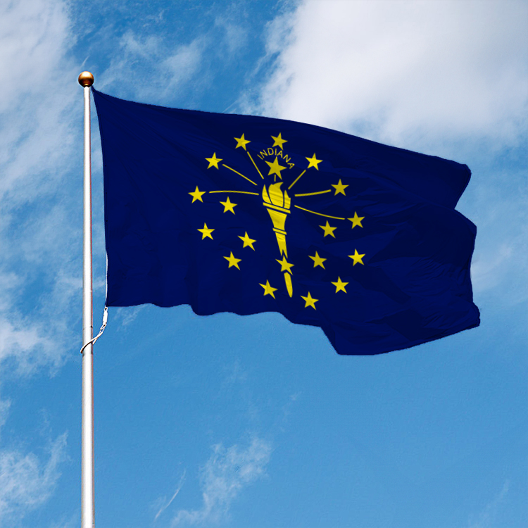 Indiana State Flag